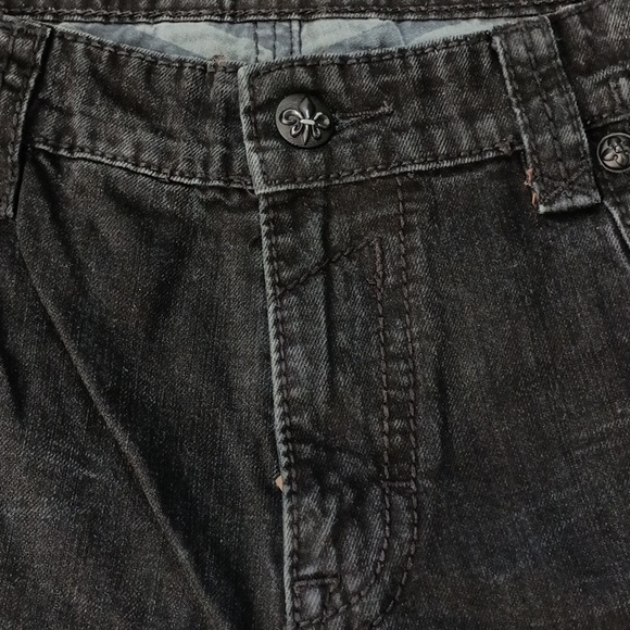 Rock Revival Black Relaxed Men Jeans - Picture 7 of 11